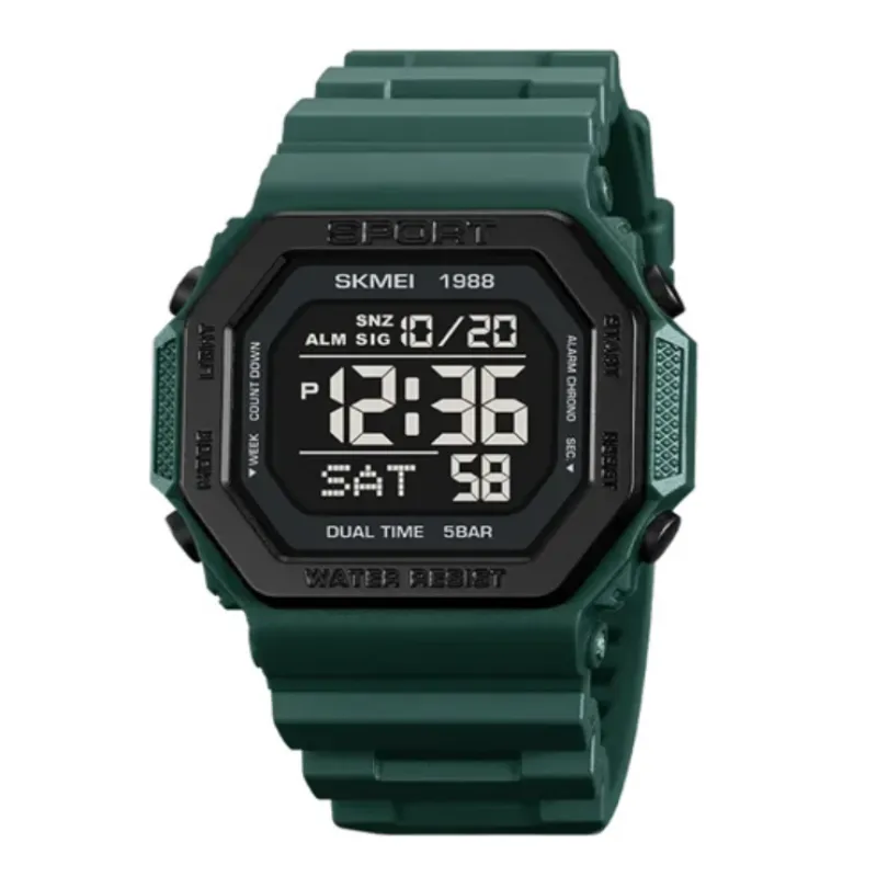 Часы наручные SKMEI 1988DKGN, DARK GREEN, 10284