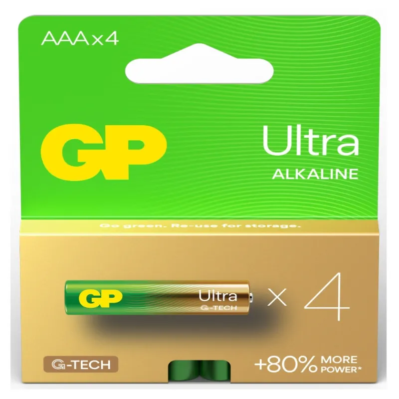 Батарейка GP Ultra LR3, AAA, Alkaline