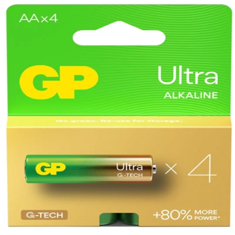 Батарейка GP Ultra LR6, AA, Alkaline