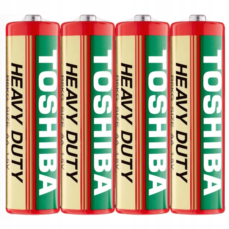 Батарейка Toshiba R3/AAA, DUTY HEAVY, красная
