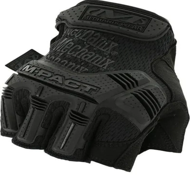 Тактические перчатки без пальцев чёрная XL, 10154