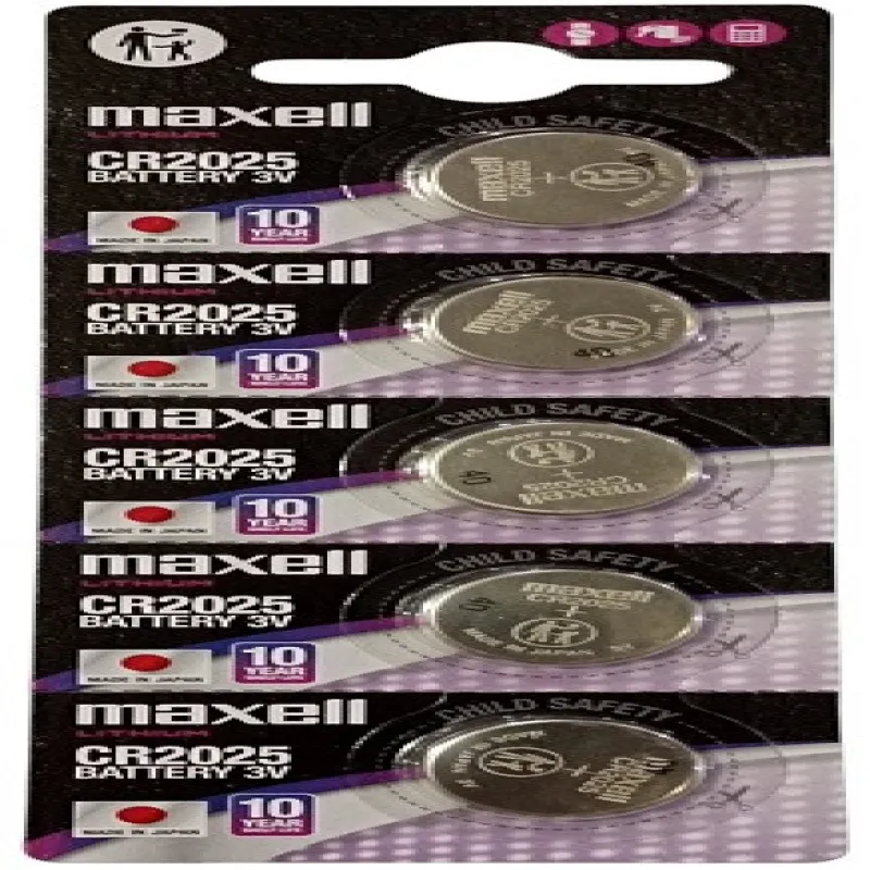 Батарейки-Таблетки Maxell CR2025