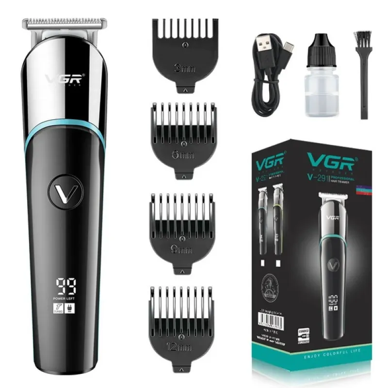 Триммер бороды и усов VGR V-291 Синий