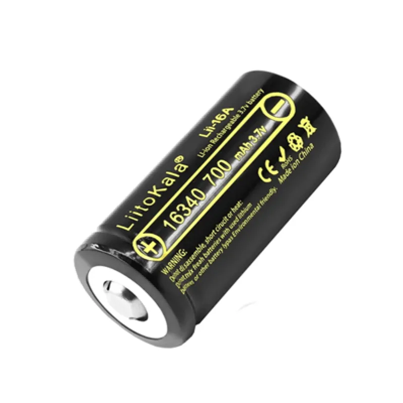 Акумулятор LiitoKala 16340, Lii-16A, 700mAh