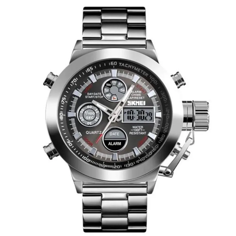 Часы наручные SKMEI 1515SI, SILVER, 9761