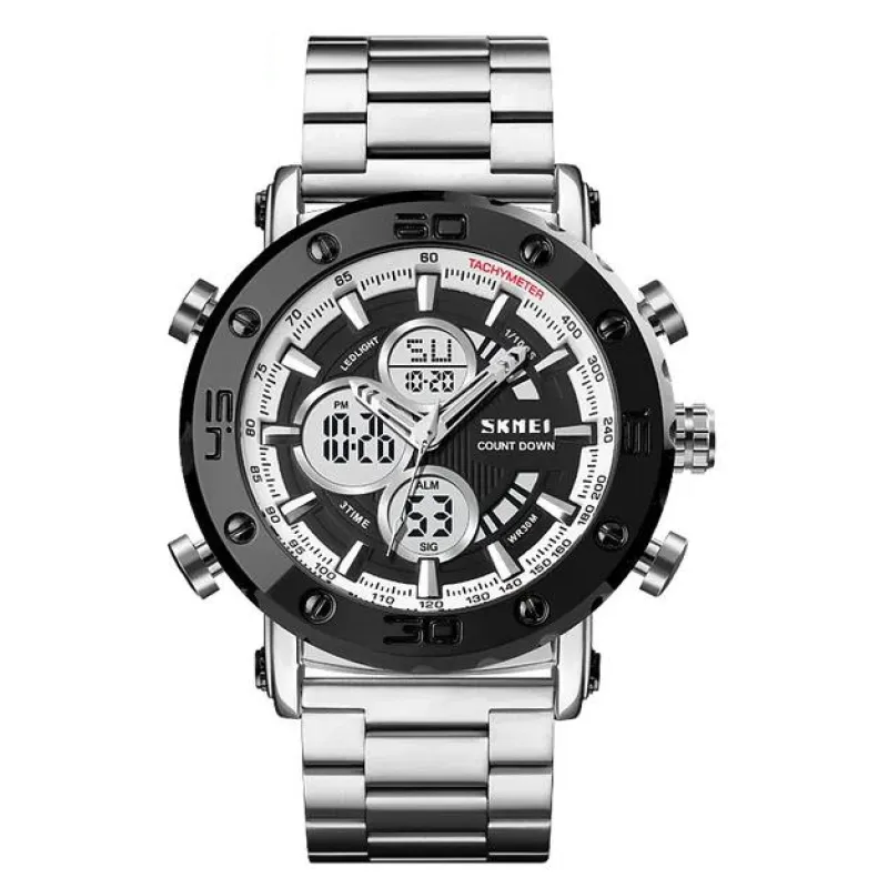 Часы наручные SKMEI 1636SIWT, SILVER-SILVER, 10246