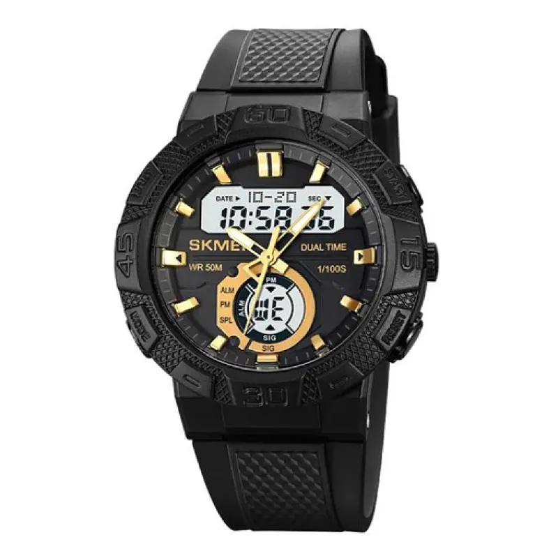 Часы наручные SKMEI 1881GDWT, GOLD-WHITE, 10277