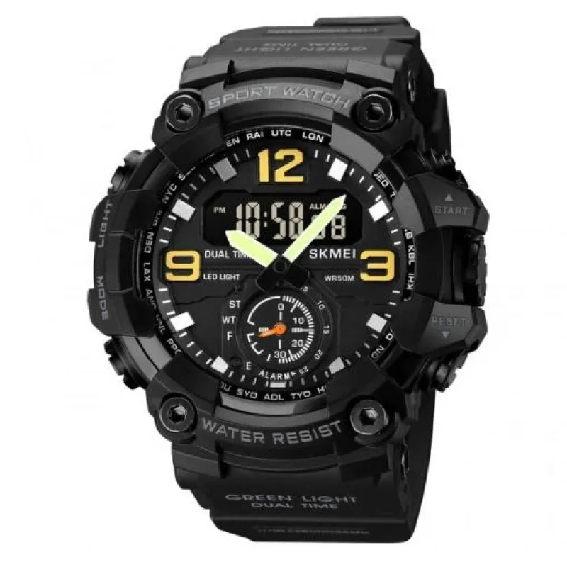 Часы наручные SKMEI 1965BK, BLACK, 9777