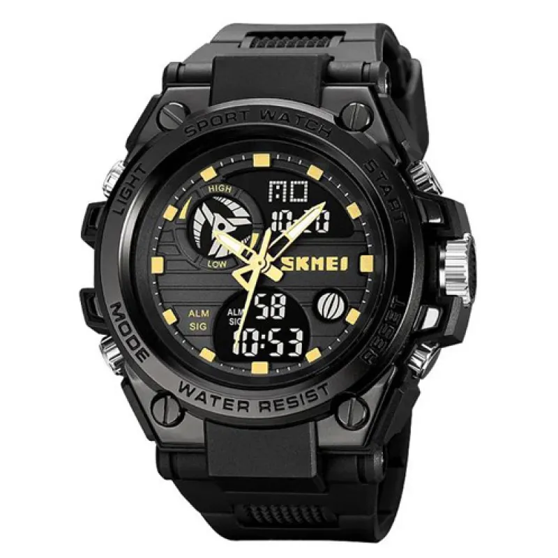 Часы наручные SKMEI 2031BKGD, BLACK/GOLD, 10290