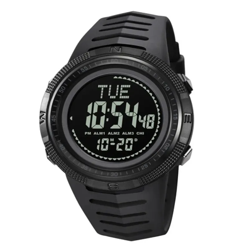 Часы наручные SKMEI 2147BKBK, BLACK-BLACK, Compass, 10321