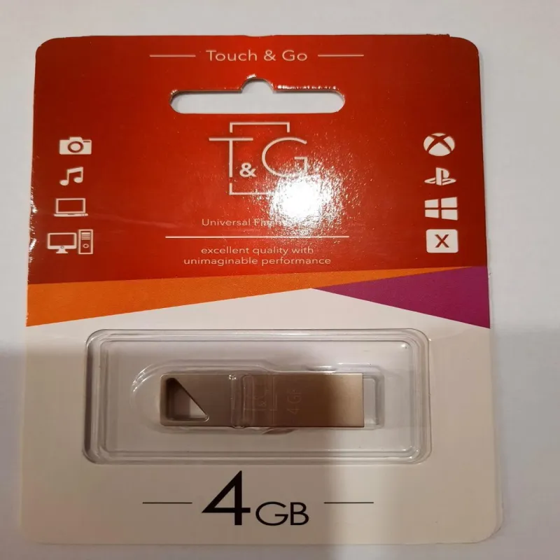 USB флеш накопитель T&G метал серия 4GB/ TG111-4G (Гарантия 3года)