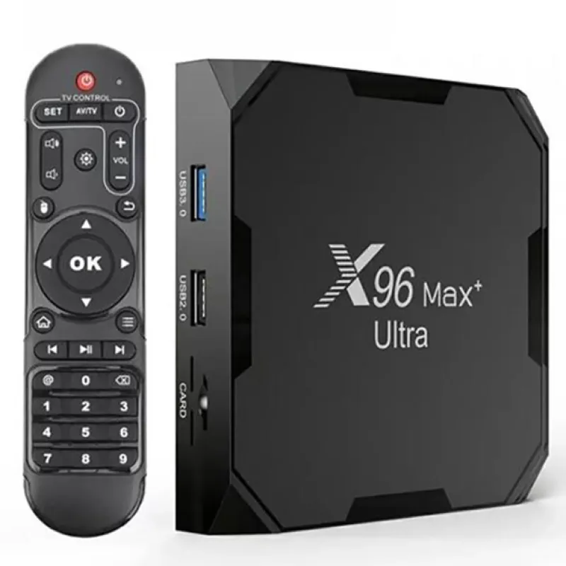 Смарт ТВ-приставка X96 MAX ULTRA 4/32, S905X4 Андроид 11