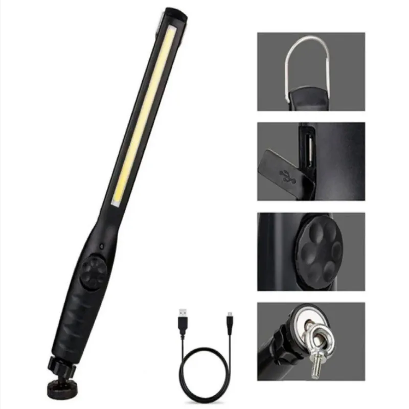 Фонарь для кемпинга BL-821, COB, автомобильный, аккумуляторный с магнитом, 6984