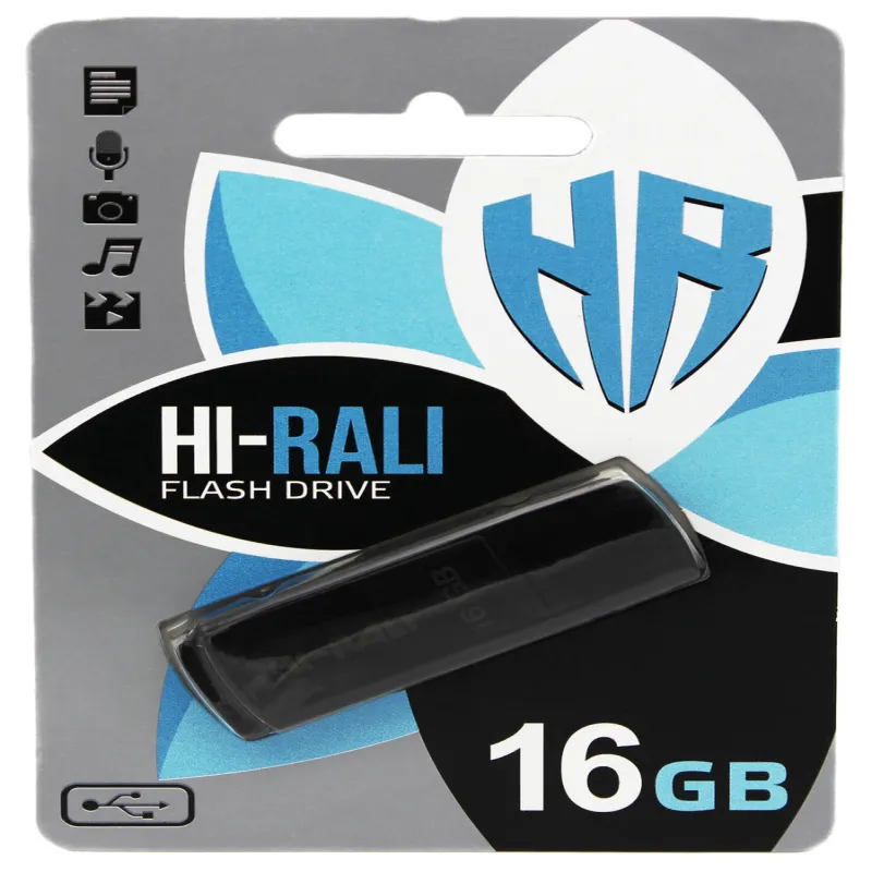 USB флеш накопитель Hi-Rali 16GB/ HI-16GBTAG (Гарантия 3года)