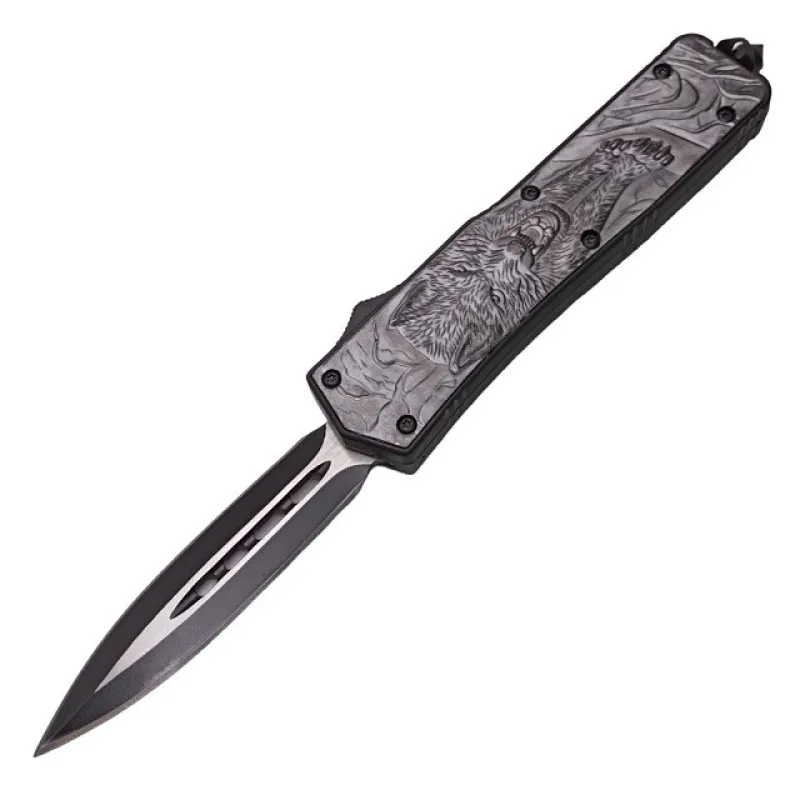 Нож выкидной фронтальный MicroTech SH585