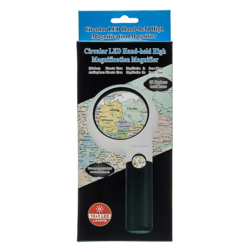 Лупа с подсветкой CH75-10L