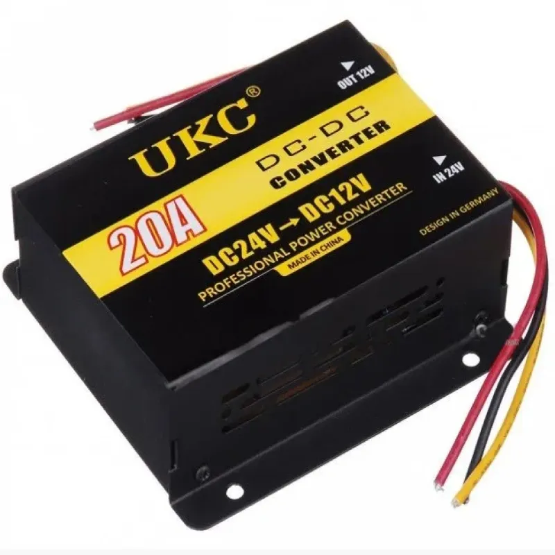 Преобразователь UKC DC/DC 24v-12v 20A / 3397