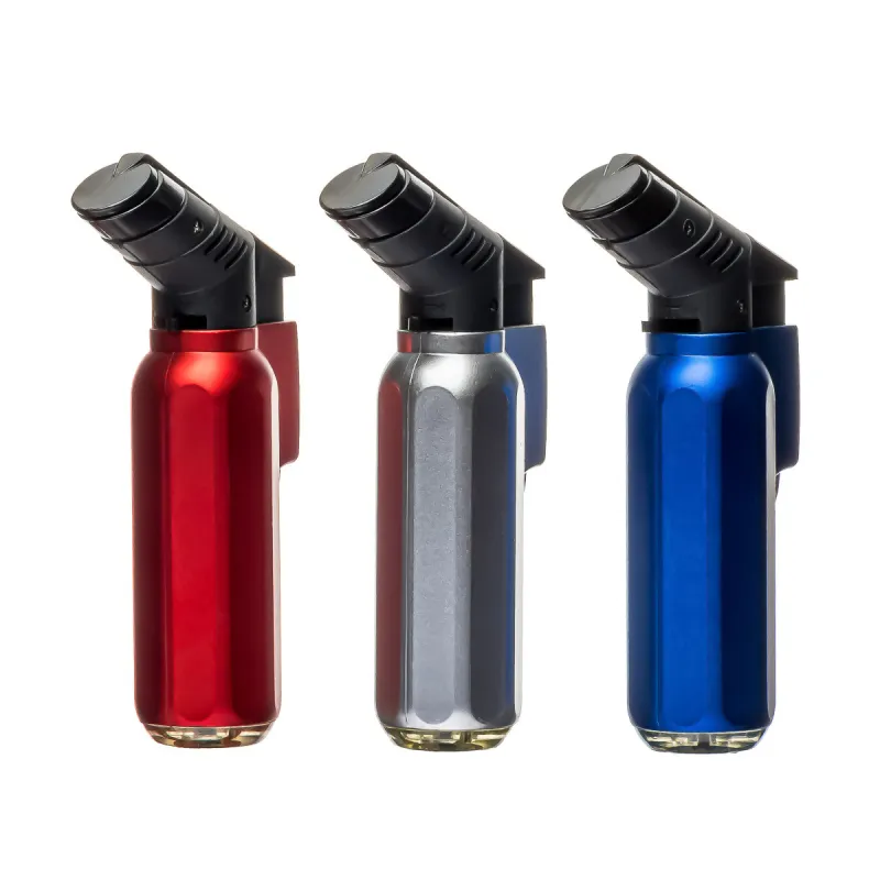 Горелка газовая карманная / Турбо зажигалка / Lighter  (с крышкой)