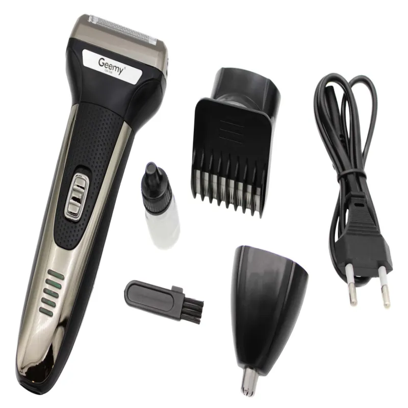 Система Geemy 3в1 (бритва, машинка, триммер) GM-598
