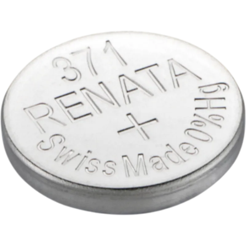 Батарейки-таблетки Renata 371 / SR920 / 10 шт. на блістері