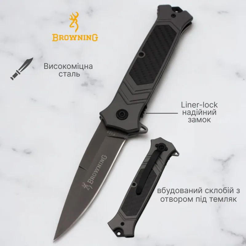 Нож складной Browning F129