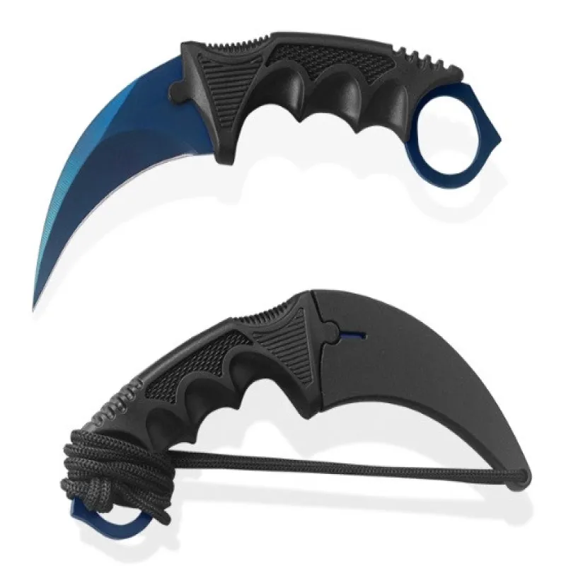 Нож Керамбит "Blue" синий 236B