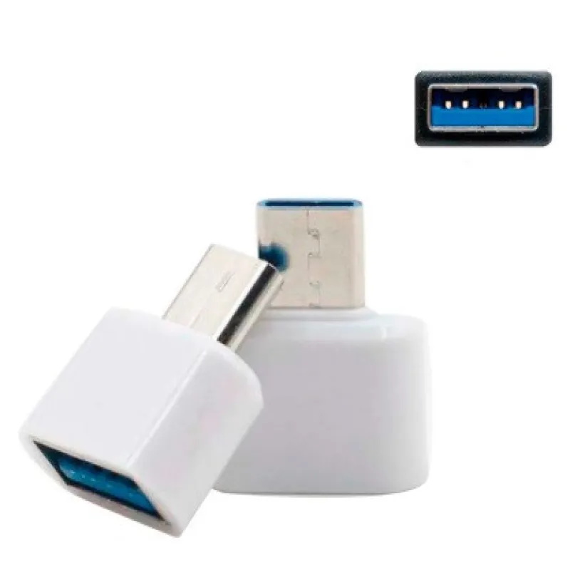 Переходник USB OTG с телефона на флешку USB- Type-c / 3945