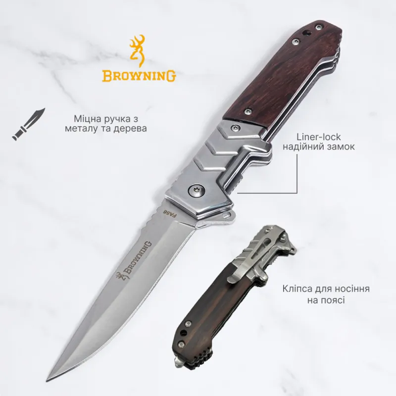 Нож складной Browning FA56, A1033B