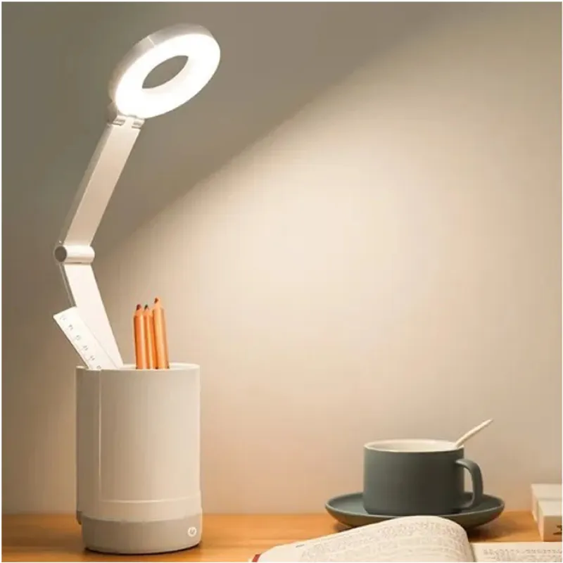 Настольная LED лампа аккумуляторная / ячейка для ручек/ TGX-781