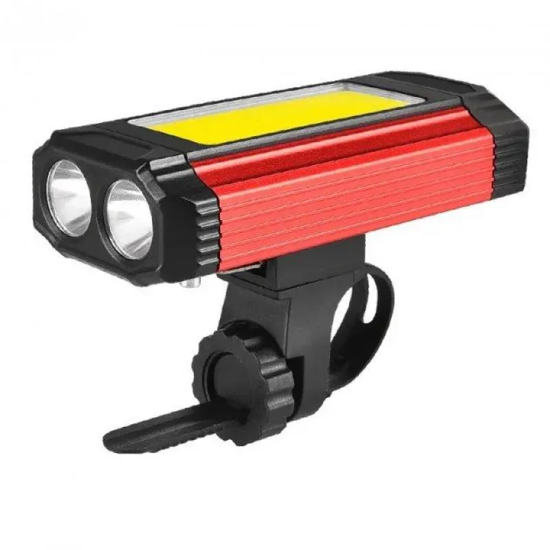 Велосипедная фара велофонарь аккумуляторная WD415 с функцией PowerBank