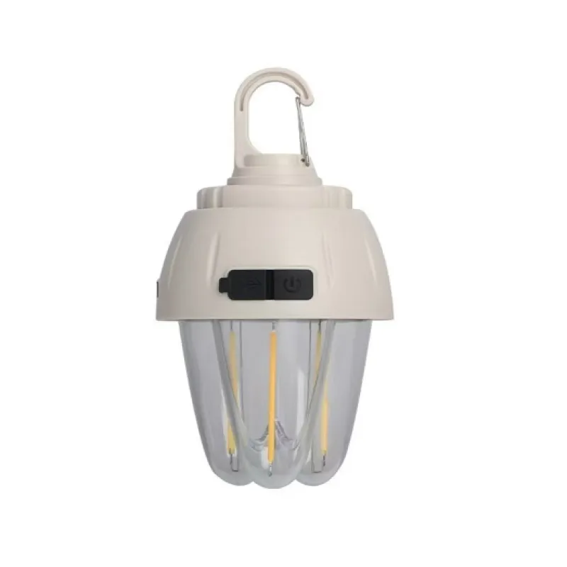 Фонарь для кемпинга LED-5, HK-899, (RGB) RGB/COB, аккумулятор, ЗУ Type-C, крюк