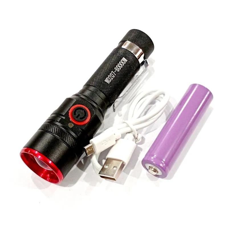 Ручной фонарь Police BL-736A, RB207, 18650, T6, Zoom, ЗУ USB