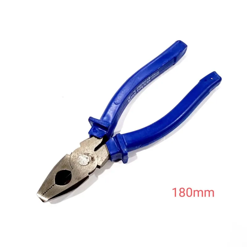 Плоскогубцы cиние 180mm American Type