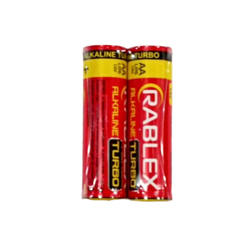 Батарейка Rablex LR6/AA/2pc/TURBO / Alkaline / БЕЗ БЛИСТРА