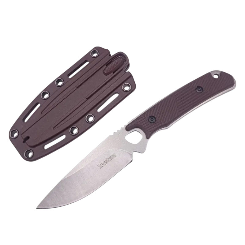 Нож охотничий Kershaw Steppe, 699 Brown-Silver