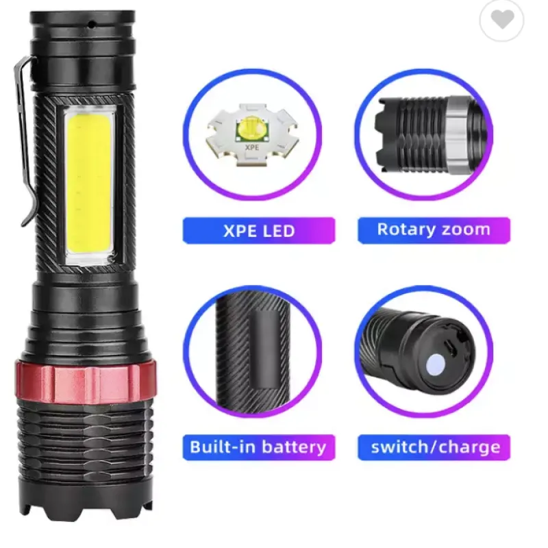 Ручной фонарь Police BL-659, XPE, zoom, microusb