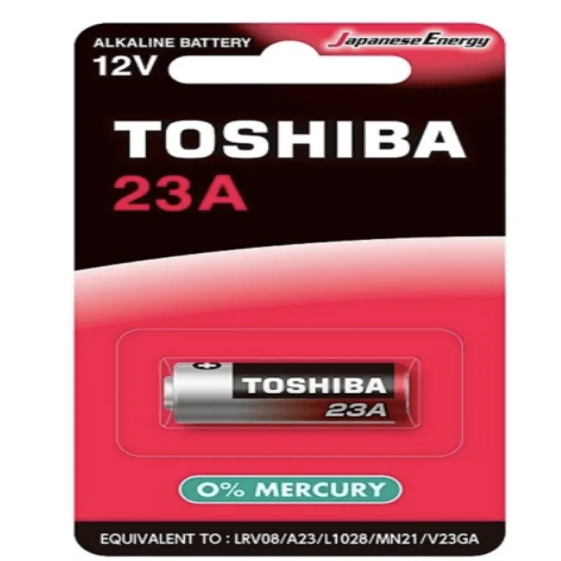 Батарейка Toshiba 23A/ 1шт. на блистере