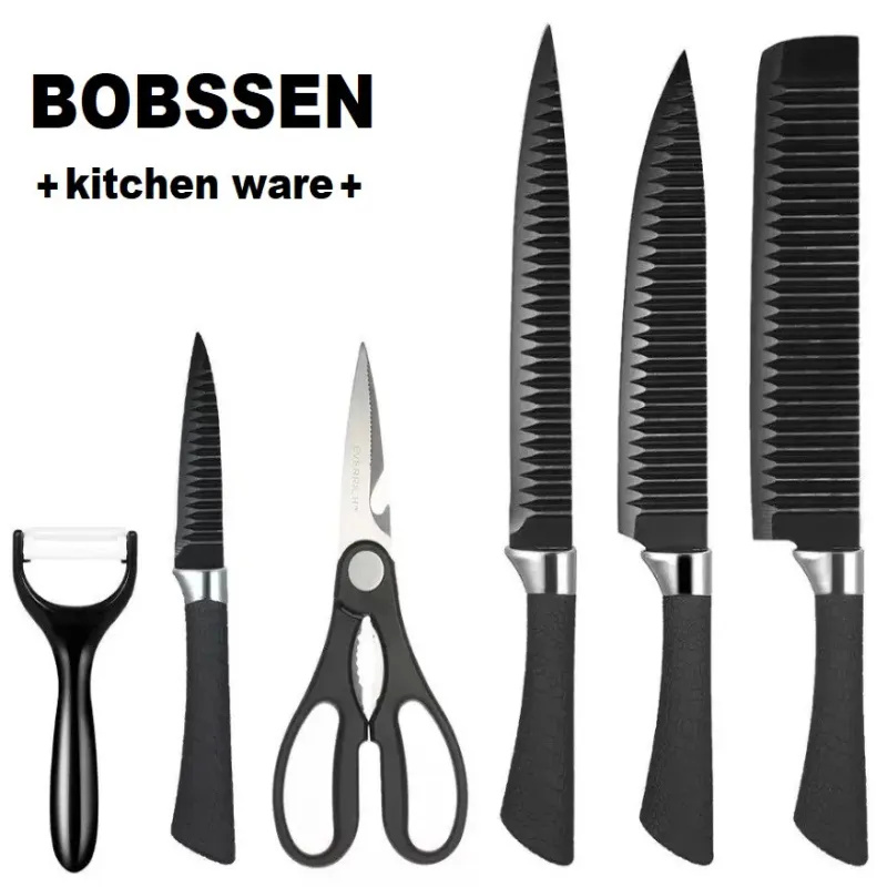 Набор кухонных ножей  BOBSSEN /6 предметов/ 4787
