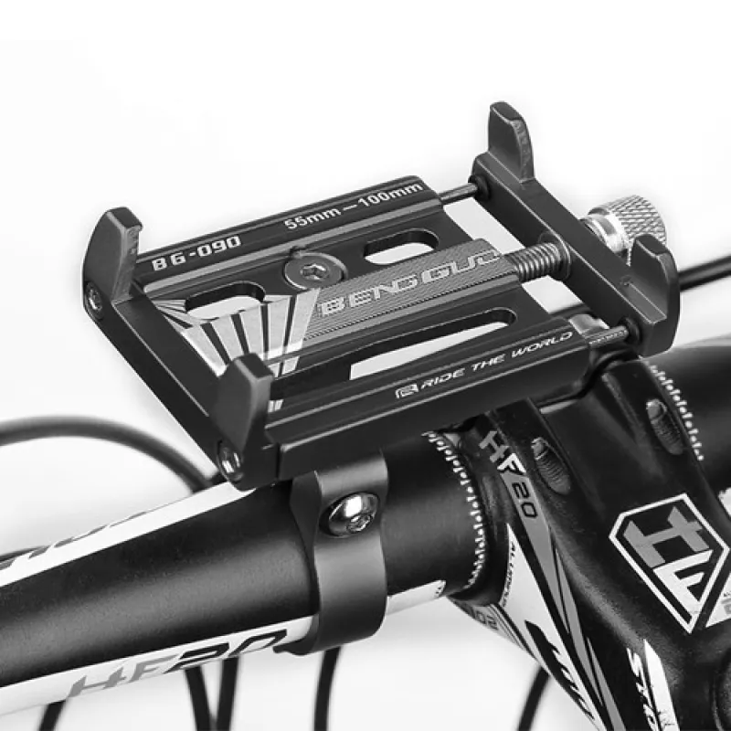 Велодержатель для телефона BG-090, алюминиевый