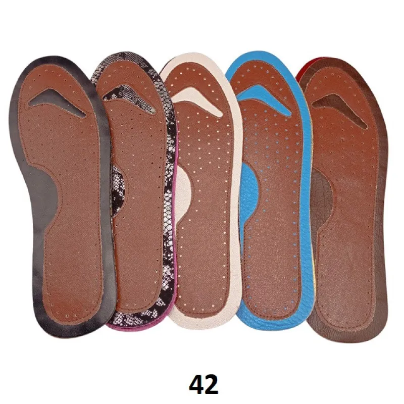 Стельки кожанные РАСПРОДАЖА !!  размер 42 (разные цвета)