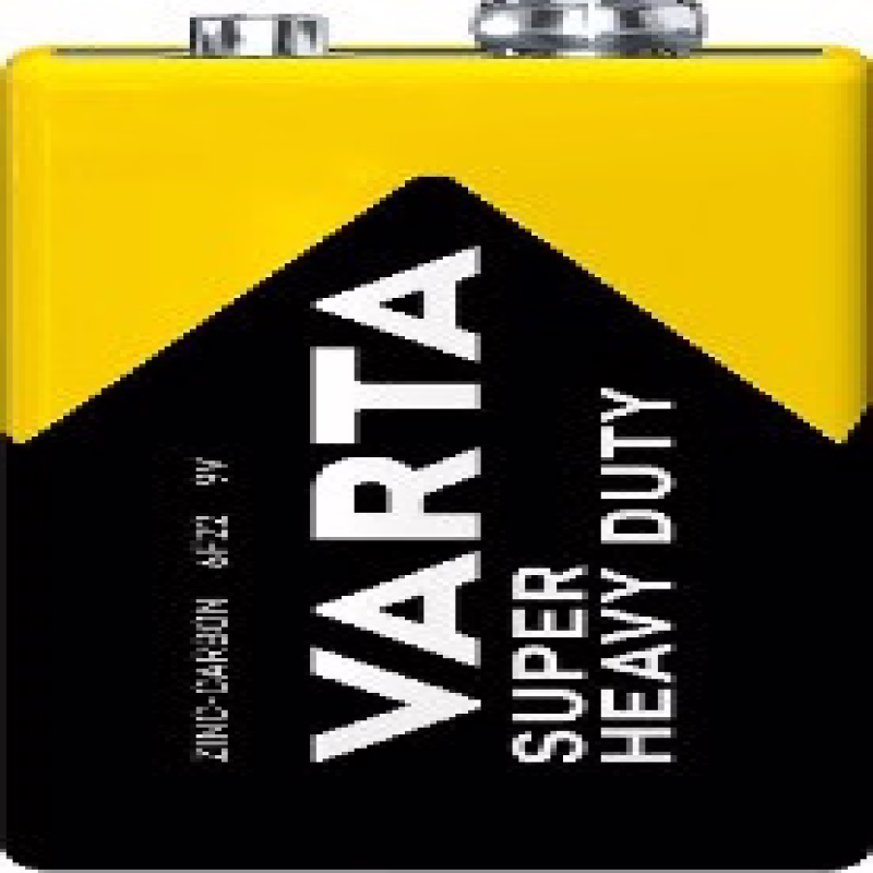 Батарейка VARTA Крона 6F22 / 9V / сольова