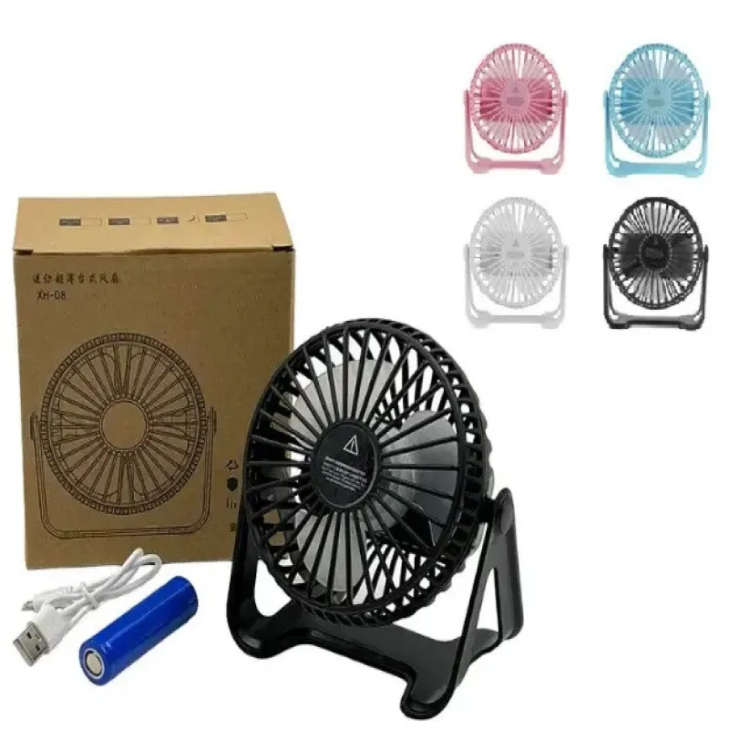Вентилятор настольный USB Mini Fan XH-08 с аккум. (WX6506) разные цвета