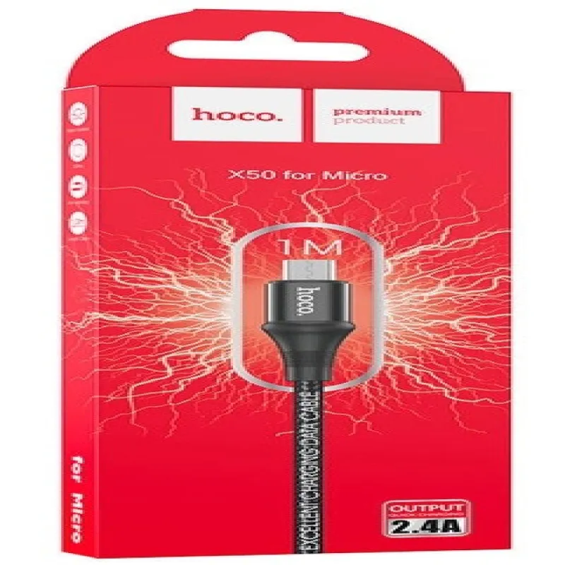 Кабель USB HOCO X50 MicroUSB