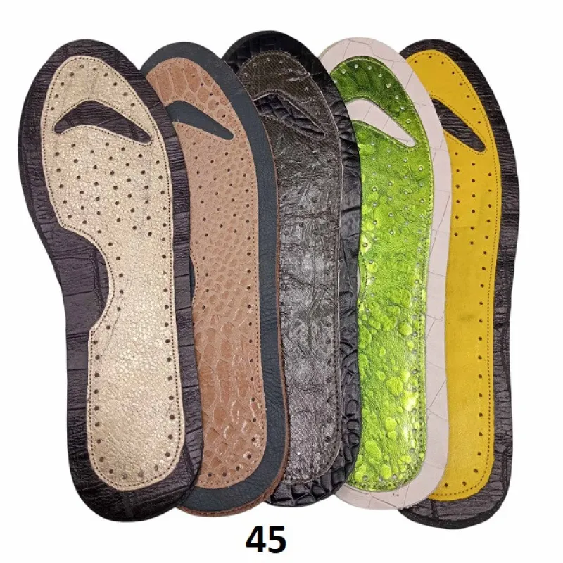 Стельки кожанные РАСПРОДАЖА !!  размер 45 (разные цвета)