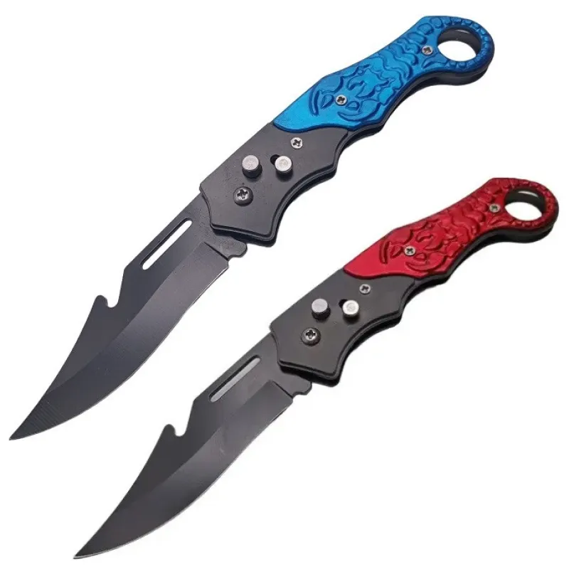 Нож выкидной скорпион 20см, Разные цвета