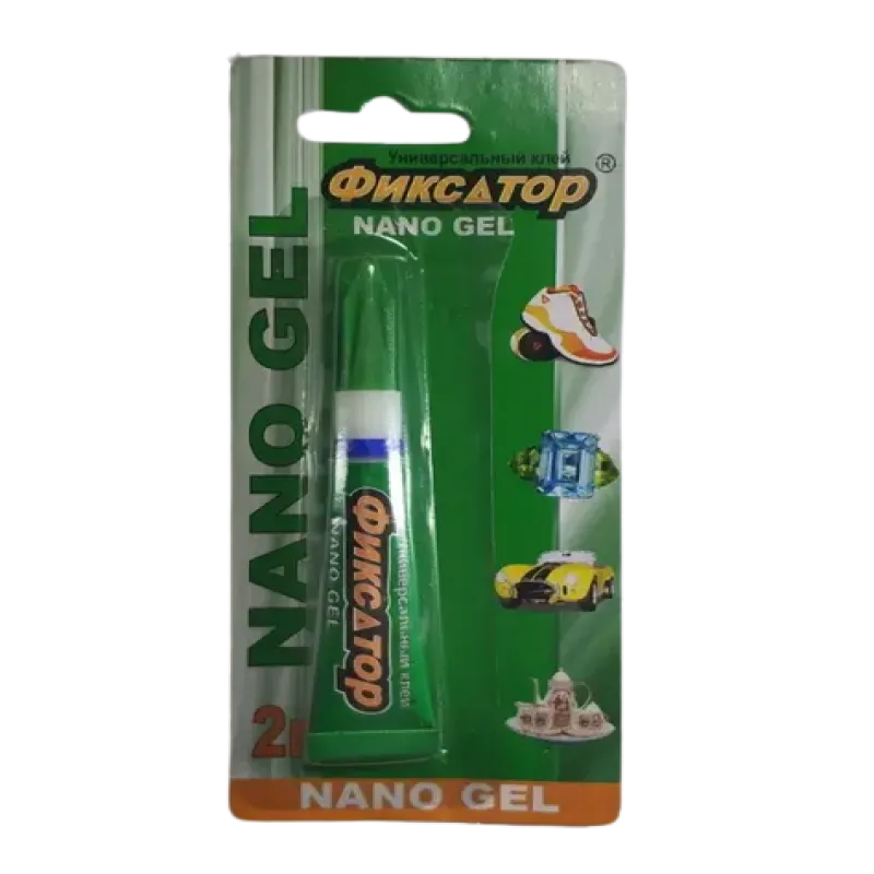 Суперклей фиксатор нано гель (2г)