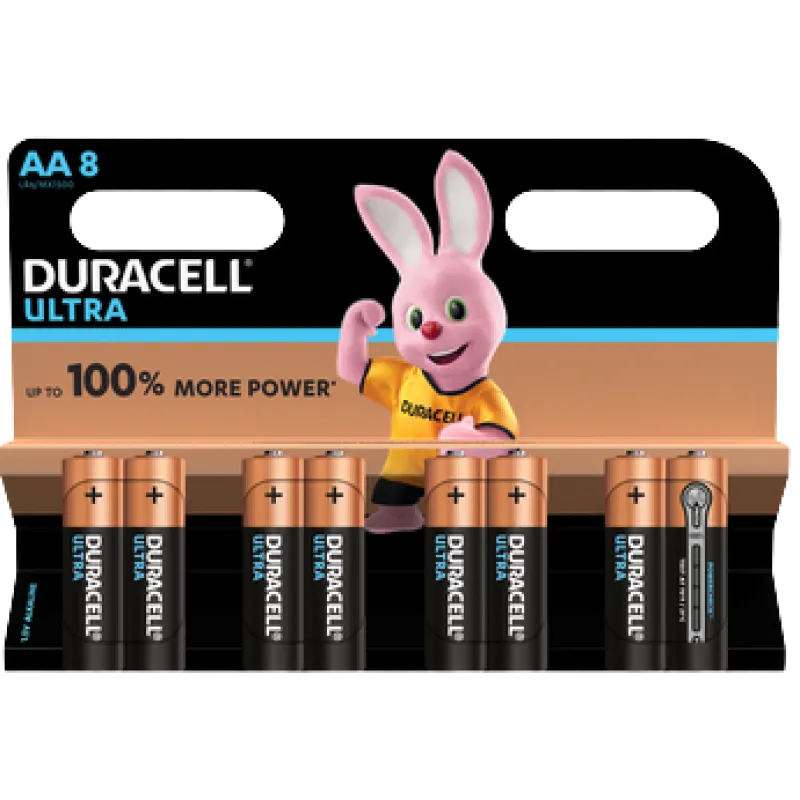 Батарейка Duracell Ultra LR6/ AA цена за 1шт  (блистер - 8шт.)