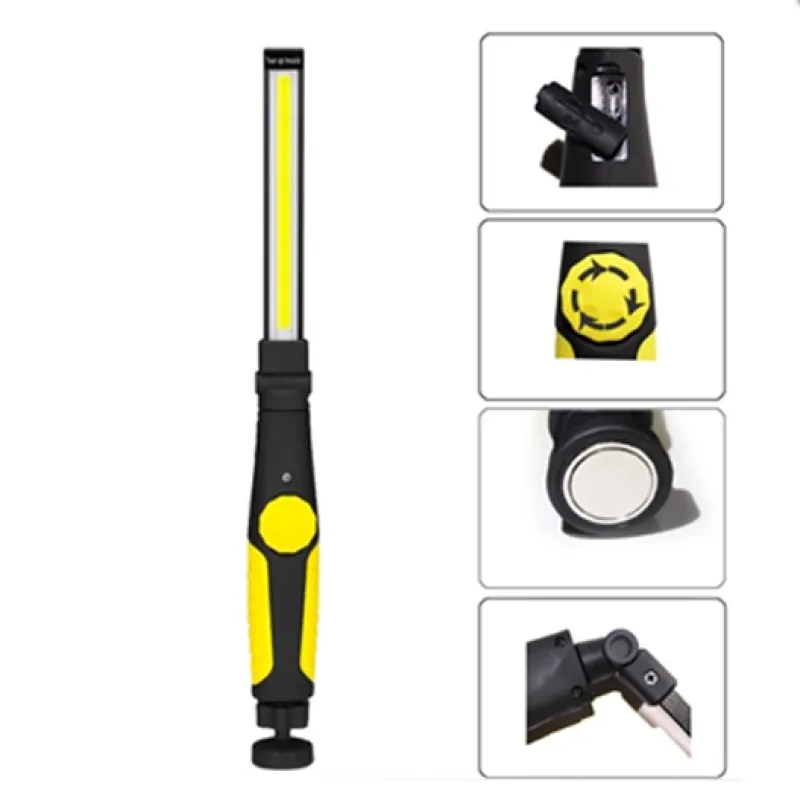 Фонарь для кемпинга W55-COB, Li-Ion аккумулятор, магнит, ЗУ microUSB