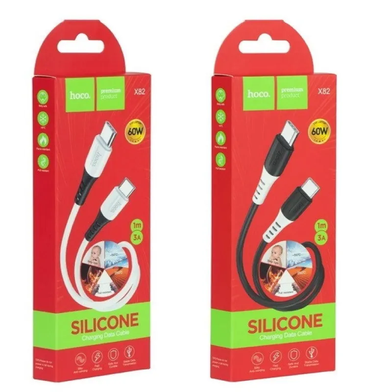 Кабель USB HOCO X82 Type-C - Type-C 60W