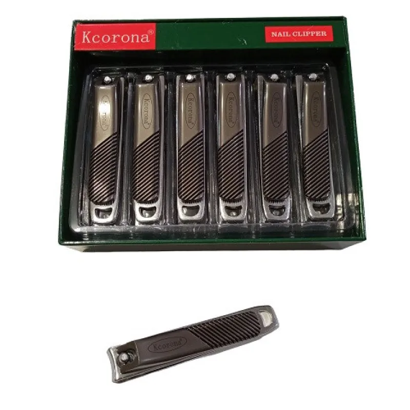 Кусачки для ногтей Kcorona 8001GT-3 Чёрный полосатый